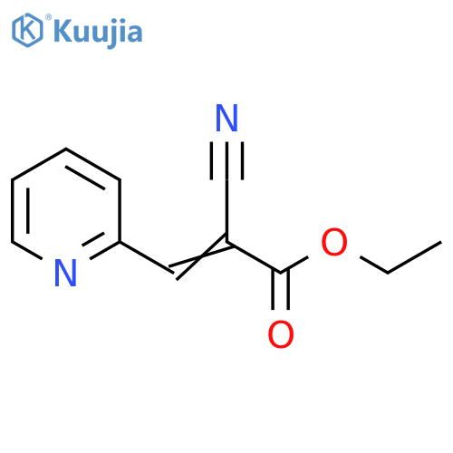 Ethyl 2-Cyano-3-(pyridin-2-yl)acrylate structure