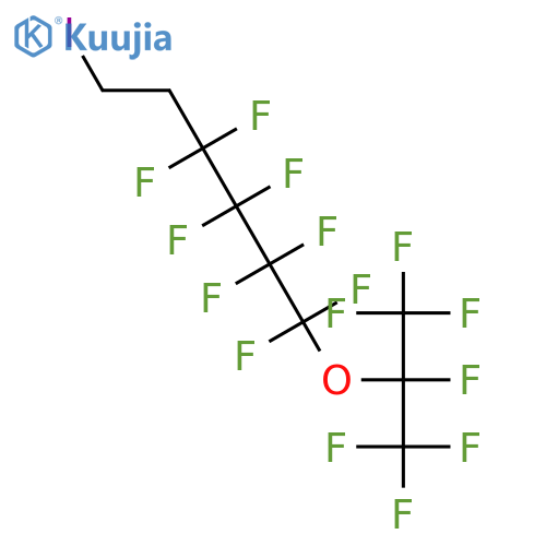 1H,1H,2H,2H-1-IODO-6-(HEPTAFLUOROISOPROPOXY)OCTAFLUOROHEXANE structure