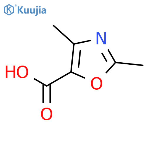 dimethyl-1,3-oxazole-5-carboxylic acid structure