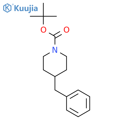 tert-Butyl 4-Benzylpiperidine-1-carboxylate structure