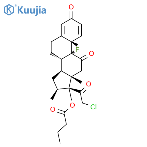 Clobetasone butyrate structure