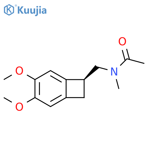 (S)-N-((3,4-Dimethoxybicyclo4.2.0octa-1(6),2,4-trien-7-yl)methyl)-N-methylacetamide structure