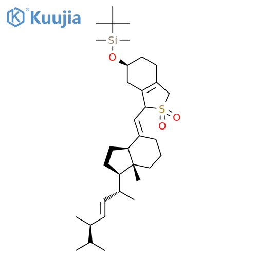 (3S)-tert-Butyldimethylsilyl Vitamin D2 SO2 Adduct (Mixture of Diastereomers) structure