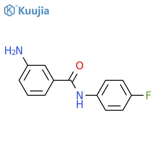 3Amino-N-(4-fluorophenyl)benzamide structure