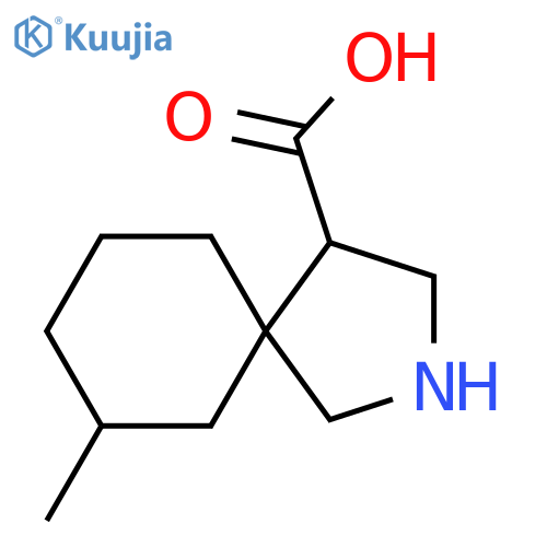 7-methyl-2-azaspiro4.5decane-4-carboxylic acid structure