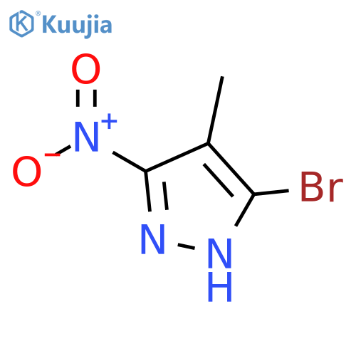 1H-Pyrazole, 5-bromo-4-methyl-3-nitro- structure