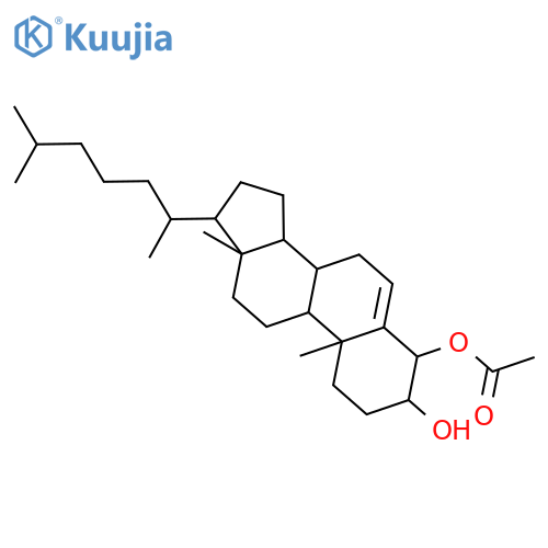 4b-Hydroxy Cholesterol 4-Acetate structure