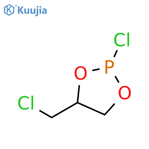 1,3,2-Dioxaphospholane, 2-chloro-4-(chloromethyl)- structure