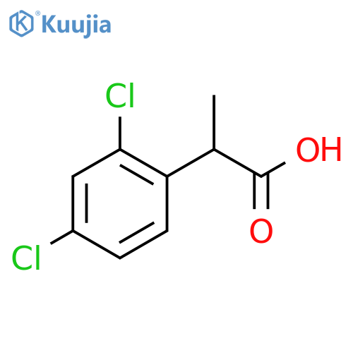 2-(2,4-Dichlorophenyl)propanoic acid structure