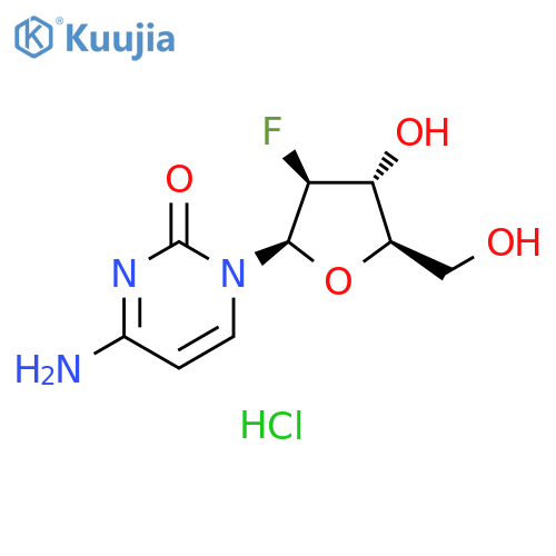 1-(2'-Deoxy-2'-fluoro-b-D-arabinofuranosyl)cytosine Hydrochloride structure