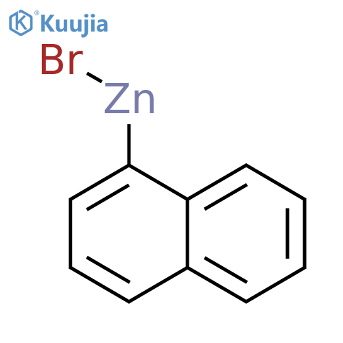 1-Naphthylzinc bromide structure
