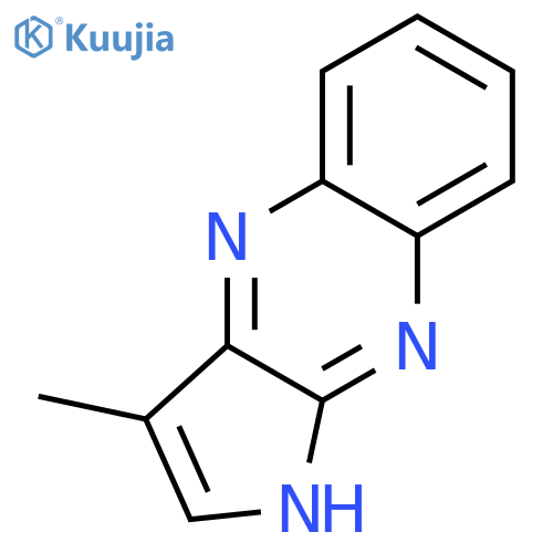 1H-Pyrrolo[2,3-b]quinoxaline,3-methyl- structure