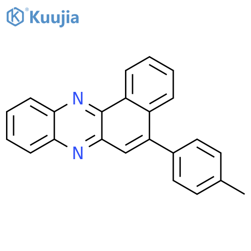 Benzo[a]phenazine, 5-(4-methylphenyl)- structure