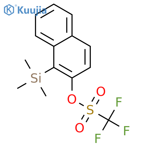 1-(Trimethylsilyl)-2-naphthyl Trifluoromethanesulfonate structure
