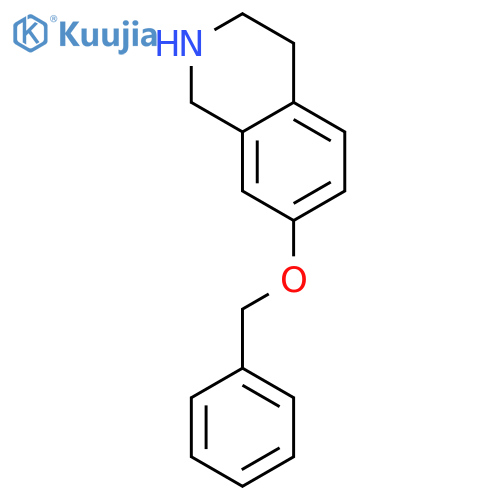 6-(benzyloxy)-1,2,3,4-tetrahydroisoquinoline structure