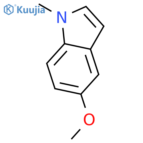 5-Methoxy-1-methylindole structure