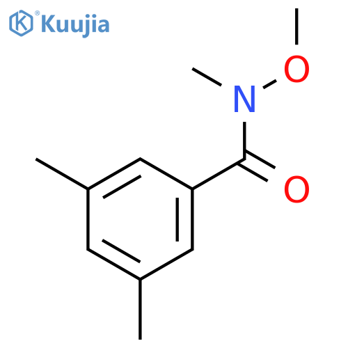 N-methoxy-N,3,5-trimethylbenzamide structure