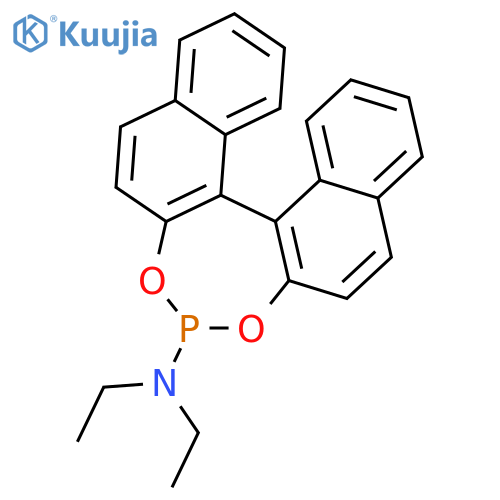 (S)-N,N-Diethyldinaphtho2,1-d:1',2'-f1,3,2-dioxaphosphepin-4-amine structure