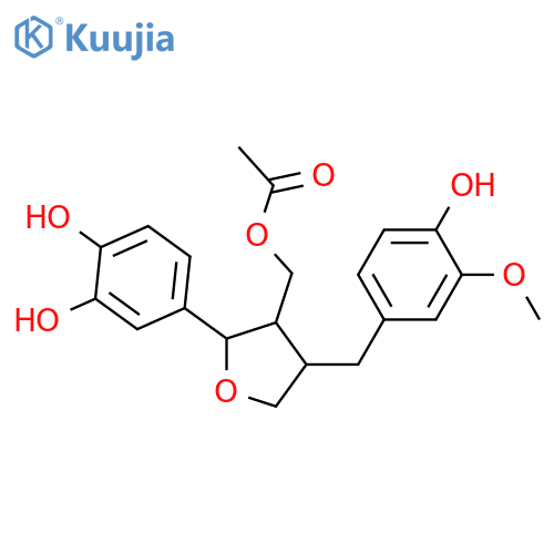 7,9'-Epoxy-8,8'-lignan-3,3',4,4',9-pentol; (7S,8R,8'R)-form, 3'-Me ether, 9-Ac structure