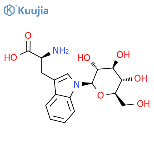 1-β-D-Glucopyranosyl-L-tryptophan structure