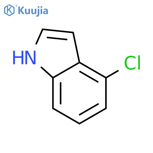 4-Chloroindole structure