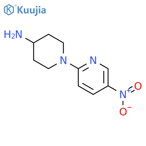 1-(5-Nitropyridin-2-yl)piperidin-4-amine structure
