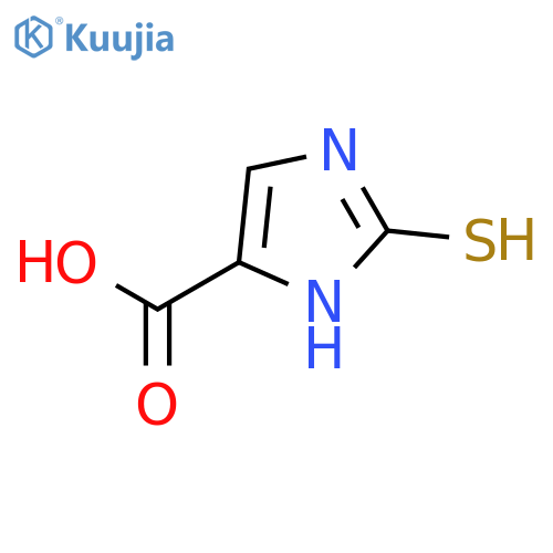 2-sulfanyl-1H-imidazole-5-carboxylic acid structure