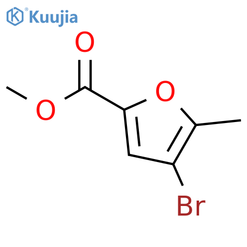 METHYL 4-BROMO-5-METHYLFURAN-2-CARBOXYLATE structure