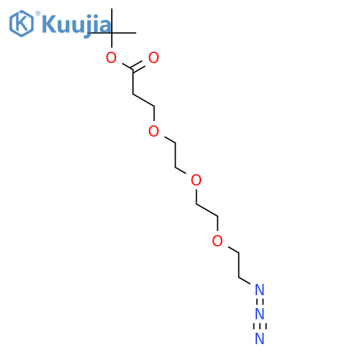 N3-PEG3-CH2CH2-Boc structure