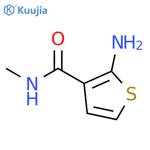 2-amino-N-methylthiophene-3-carboxamide structure