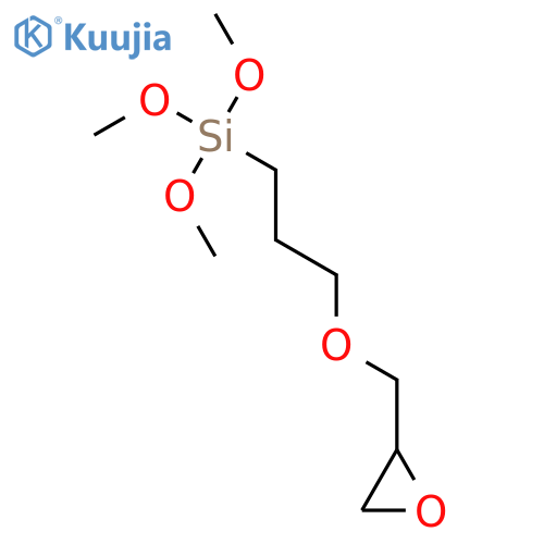 3-Glycidoxypropyltrimethoxysilane structure