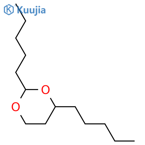 2,4-Dipentyl-1,3-dioxane; (2S,4R)-form structure