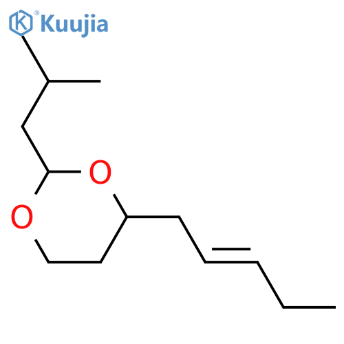 2-(2-Methylpropyl)-4-pentyl-1,3-dioxane; (2R,4R)-form, 2',3'-Didehydro(Z-) structure