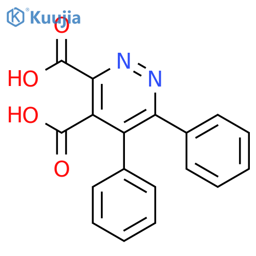 5,6-Diphenyl-3,4-pyridazinedicarboxylic Acid structure