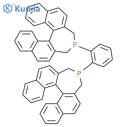 3H-Dinaphtho[2,1-c:1',2'-e]phosphepin,4,4'-(1,2-phenylene)bis[4,5-dihydro-, (11bR,11'bR)- structure