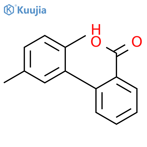 2-(2,5-dimethylphenyl)benzoic Acid structure