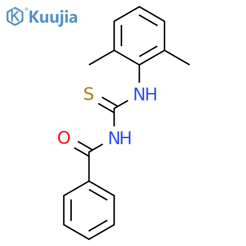 Benzamide,N-[[(2,6-dimethylphenyl)amino]thioxomethyl]- structure