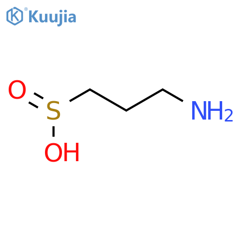 3-aminopropane-1-sulfinic acid structure