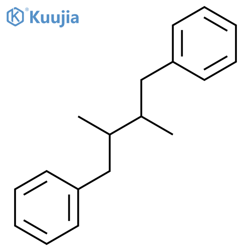 Benzene, 1,1'-(2,3-dimethyl-1,4-butanediyl)bis- structure
