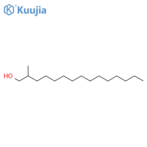 1-pentadecanol, 2-methyl- structure