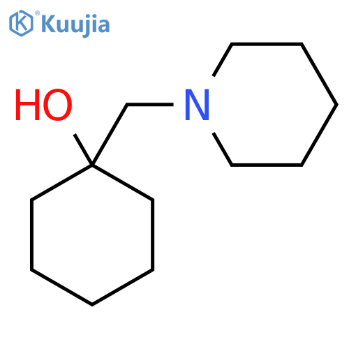 1-[(piperidin-1-yl)methyl]cyclohexan-1-ol structure