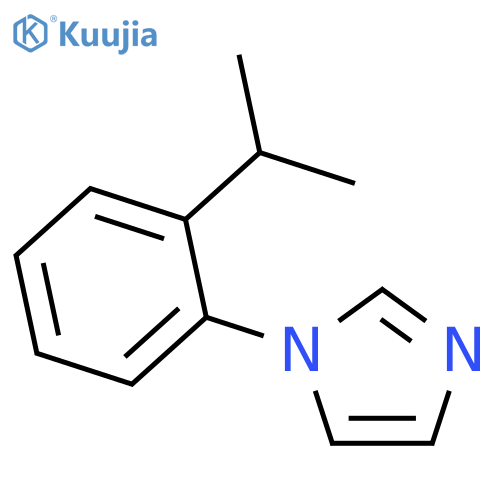 1H-Imidazole,1-[2-(1-methylethyl)phenyl]- structure