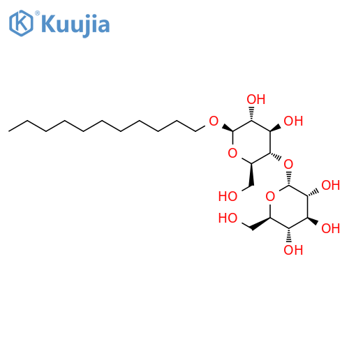 Undecyl b-D-maltopyranoside structure