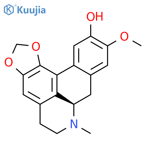 5H-Benzo[g]-1,3-benzodioxolo[6,5,4-de]quinolin-11-ol,6,7,7a,8-tetrahydro-10-methoxy-7-methyl-, (7aS)- structure