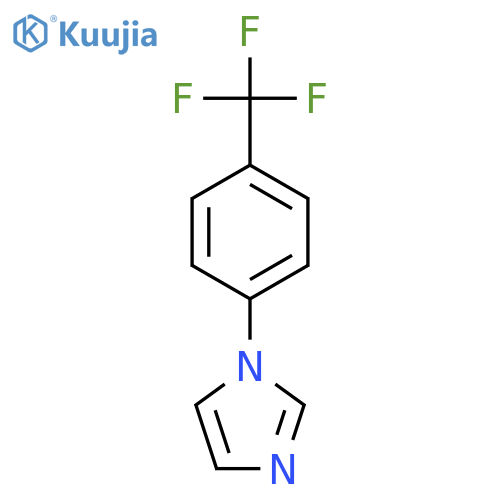 1-(4-Trifluoromethylphenyl)imidazole structure