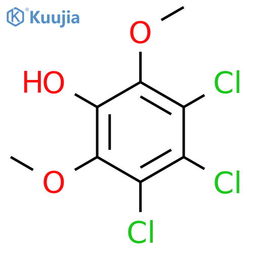 Phenol,3,4,5-trichloro-2,6-dimethoxy- structure
