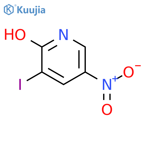 3-Iodo-5-nitropyridin-2-ol structure