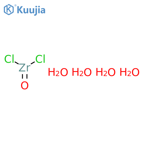 ZIRCONIUM, DICHLOROOXO-, TETRAHYDRATE structure