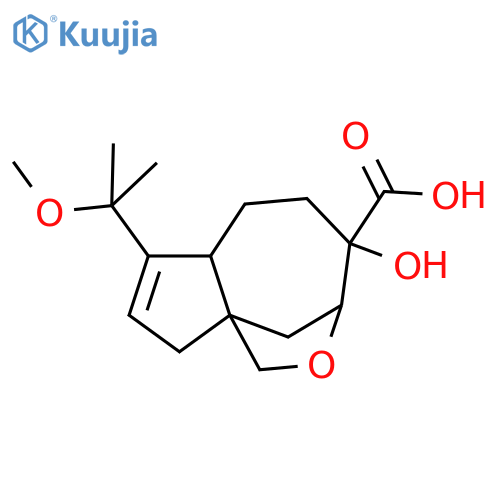 9,15-Epoxy-8,11-dihydroxy-3-daucen-14-oic acid; (8α,9β)-form, 11-Me ether structure