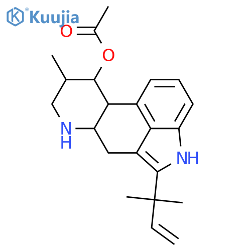 Fumigaclavine C; 8,9,10-Triepimer, N-de-Me structure